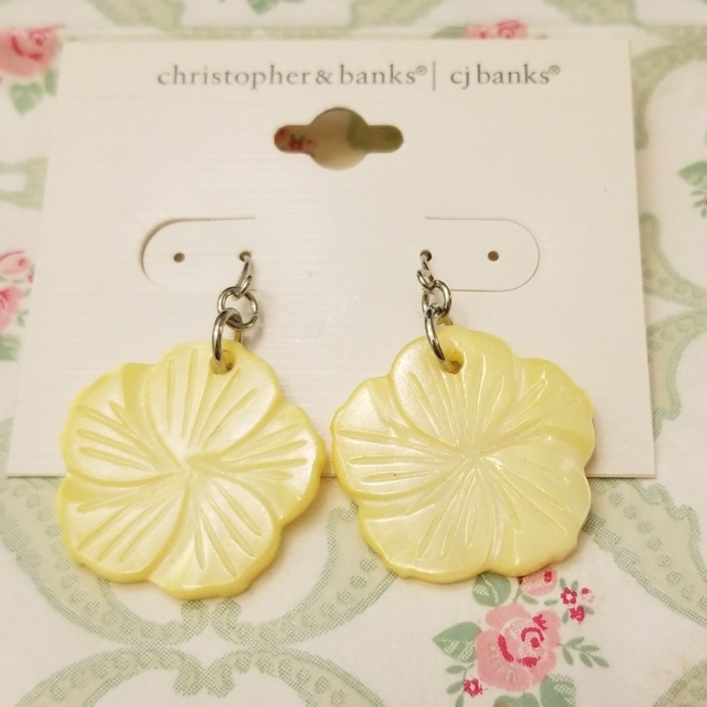 Carved Plumeria Flower Shell